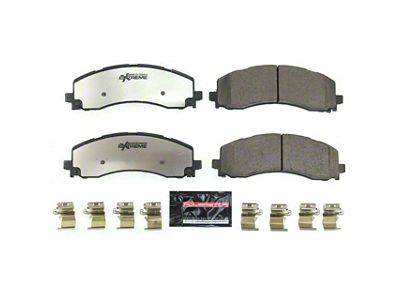 PowerStop Z36 Extreme Truck and Tow Carbon-Fiber Ceramic Brake Pads; Rear Pair (19-23 RAM 2500)