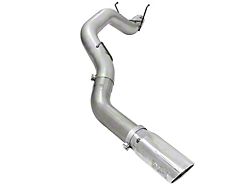AFE Large Bore-HD 5-Inch Single Exhaust System with Polished Tip; Side Exit (13-18 6.7L RAM 2500)