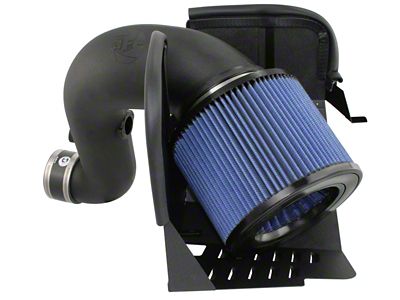 AFE Magnum FORCE Stage-2 Cold Air Intake with Pro 5R Oiled Filter; Black (03-09 5.9L, 6.7L RAM 3500)