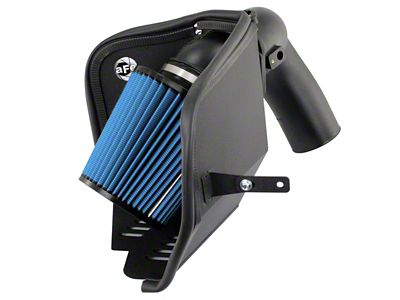 AFE Magnum FORCE Stage-2 Cold Air Intake with Pro 5R Oiled Filter; Black (07-12 6.7L RAM 3500)