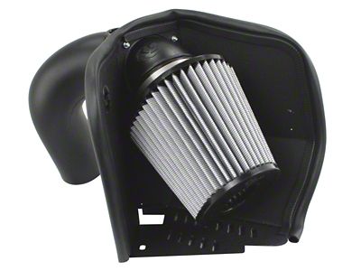 AFE Magnum FORCE Stage-2 Cold Air Intake with Pro DRY S Filter; Black (07-12 6.7L RAM 2500)