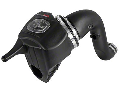 AFE Momentum HD Cold Air Intake with Pro DRY S Filter; Black (13-18 6.7L RAM 3500)