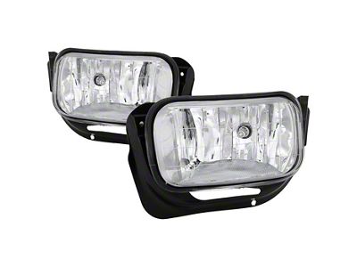 OEM Style Fog Lights with Switch; Clear (10-18 RAM 3500)