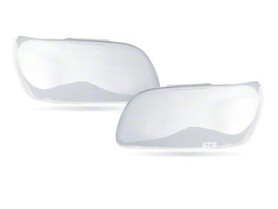 Headlight Covers; Clear (02-05 RAM 1500)