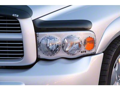 Pro-Beam Headlight Covers; Platinum Look (03-05 RAM 2500)