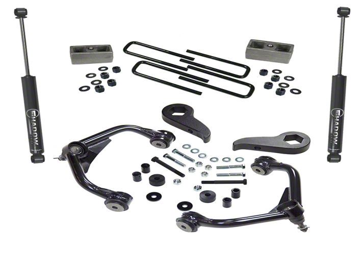 SuperLift 3.50-Inch Suspension Lift Kit with SuperLift Shocks (11-19 Silverado 2500 HD)
