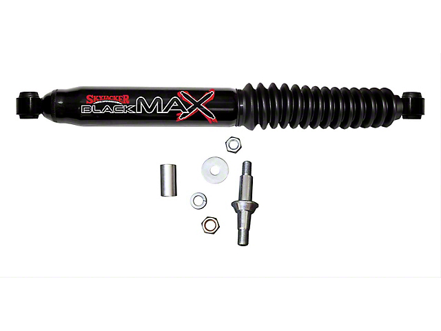 SkyJacker Black MAX HD OEM Replacement Steering Stabilizer (07-10 4WD 6.0L Silverado 2500 HD)