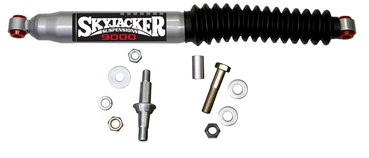 SkyJacker Silver 9000 HD OEM Replacement Steering Stabilizer (11-19 4WD Silverado 2500 HD)