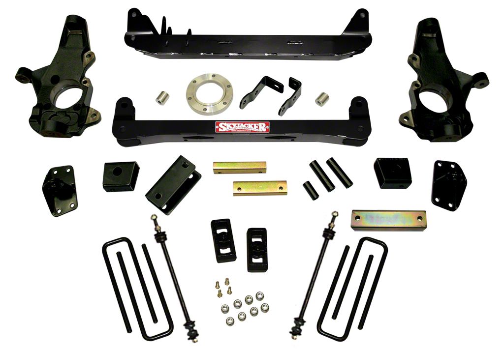 SkyJacker 3-Inch Suspension Lift Kit with Nitro Shocks (07-10 4WD Silverado 2500 HD)