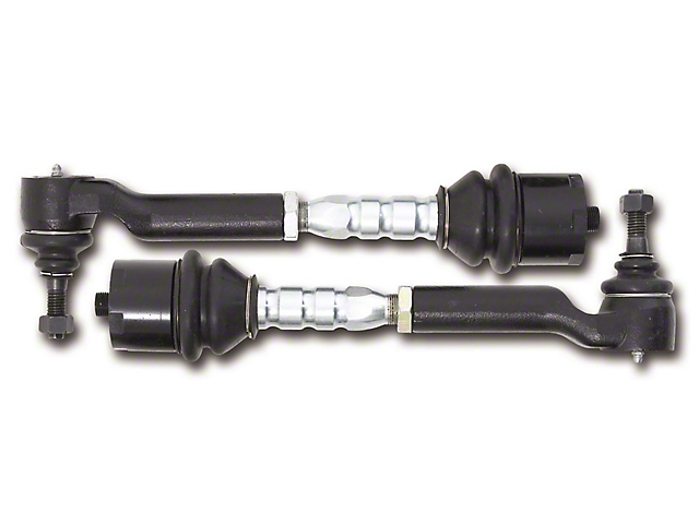 Fabtech Heavy Duty Tie Rods for Stock and Fabtech 3.50-Inch Upper Control Arms (11-23 Silverado 2500 HD)