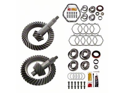 Motive Gear 9.25-Inch Front and 10.50-Inch Rear Axle Complete Ring and Pinion Gear Kit; 4.10 Gear Ratio (07-10 4WD Sierra 2500 HD)
