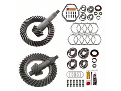 Motive Gear 9.25-Inch Front and 10.50-Inch Rear Axle Complete Ring and Pinion Gear Kit; 4.56X Gear Ratio (07-10 4WD Silverado 2500 HD)