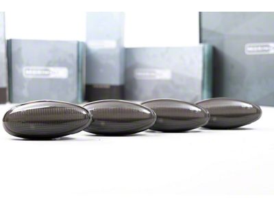 Morimoto XB LED Side Marker Lights; Smoked (07-14 Silverado 3500 HD)