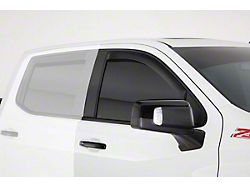 Ventguard Window Deflectors; Front; Smoked (19-23 Silverado 1500)