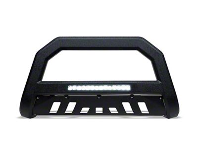 Armordillo AR Series Bull Bar with LED Light Bar; Textured Black (11-18 Silverado 3500 HD)