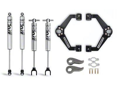 Cognito Motorsports 3-Inch Performance Leveling Kit with FOX PS IFP Shocks (11-19 Silverado 2500 HD)