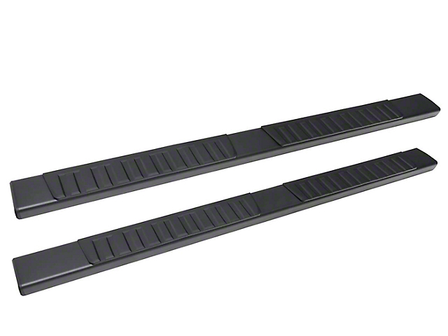 R7 Nerf Side Step Bars; Black (20-23 Sierra 2500 HD Crew Cab)
