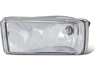 Factory Style Fog Light; Clear Lens; Driver Side (07-13 Silverado 1500)
