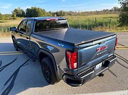 CAT Soft Vinyl Tri-Fold Tonneau Cover with Rigid Hex Grid MOLLE Panels (20-23 Silverado 2500 HD)