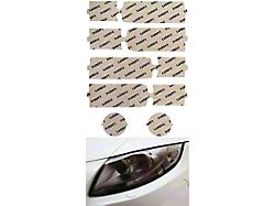 Lamin-X Headlight Tint Covers; Gunsmoke (15-16 Silverado 2500 HD)
