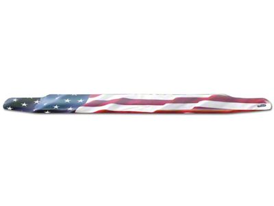 Vigilante Premium Hood Protector; American Flag (07-10 Silverado 3500 HD)