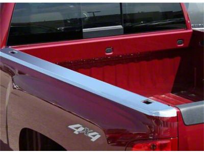 Putco Stainless Steel Bed Rail Skins with Stake Pocket Holes (07-14 Silverado 2500 HD w/ 6.50-Foot Standard Box)