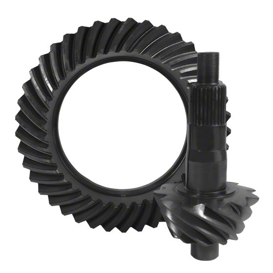 Yukon Gear Differential Ring and Pinion; Rear; GM 10.50-Inch; With 14-Bolt Cover; 4.88-Ratio; Thick Ring and Pinion Set; Fits 3 series 4.10 and Down Carrier (07-15 Sierra 2500 HD)