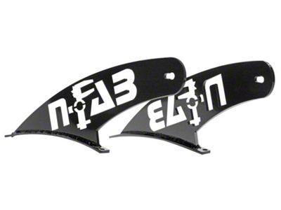 N-Fab 50 Series LED Light Bar Roof Top Light Bar Mount; Textured Black (15-19 Silverado 3500 HD)