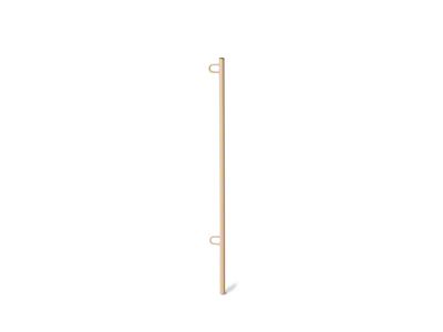 Steinjager 3.80-Foot Flag Pole Kit; Military Beige (Universal; Some Adaptation May Be Required)
