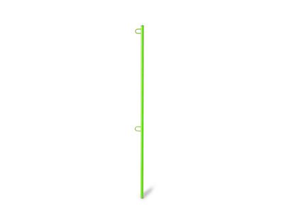 Steinjager 5-Foot Flag Pole Kit; Neon Green (Universal; Some Adaptation May Be Required)