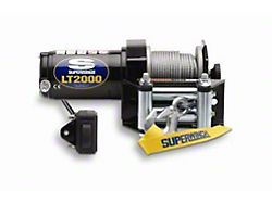 Superwinch 2,000 lb. LT2000 Winch with Steel Cable (Universal; Some Adaptation May Be Required)