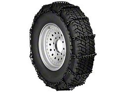 Security Chain Quik Grip STD Twist Link Tire Chains with Rubber Tighteners (Universal; Some Adaptation May Be Required)