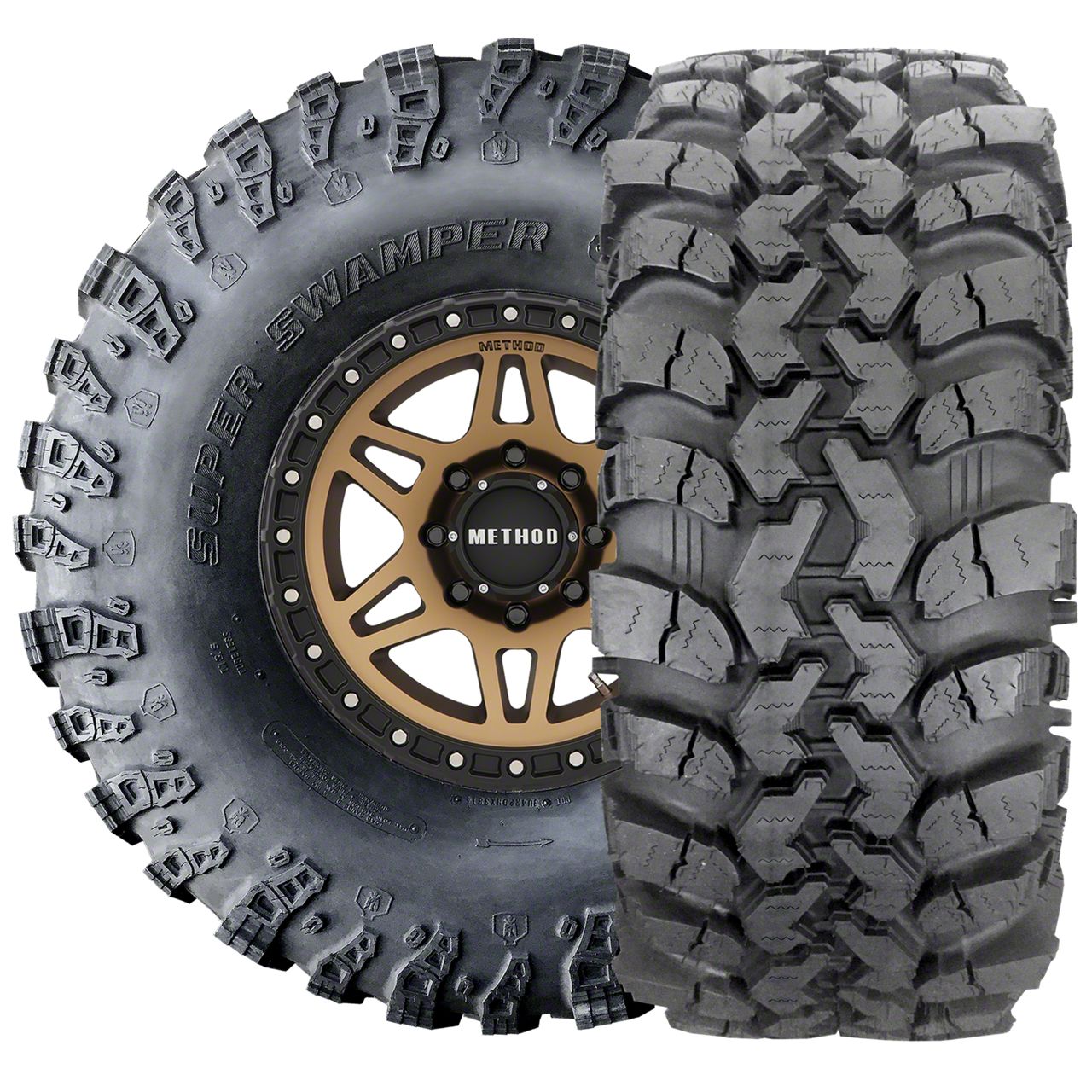 Super Swamper IROK-Radial Mud Terrain Tire (37" - 37x12.50R17)