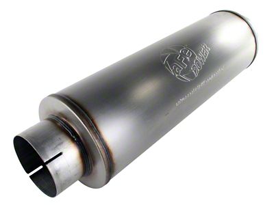 AFE MACH Force-XP Muffler; 5-Inch Inlet/5-Inch Outlet (Universal; Some Adaptation May Be Required)