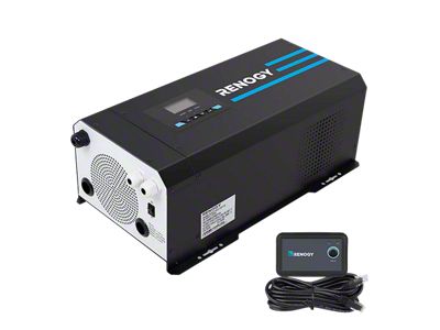 2000 Watt 12V Pure Sine Wave Inverter Charger with LCD Display