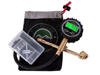 Up Down Air Digital Tire Gauge with Valve Kit