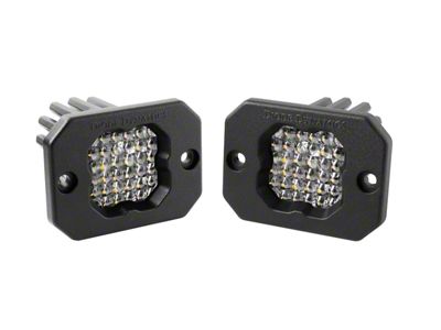 Diode Dynamics Stage Series C1R Flush Mount LED Pod Lights; White Flood (Universal; Some Adaptation May Be Required)