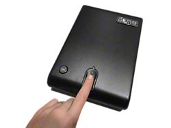 GEM Tubes Biometric Fingerprint Scanner Lock Box/Pistol Safe