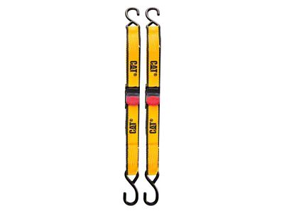 CAT 1.50-Inch x 12-Foot Cambuckle Tie Down Straps; 500 lb.
