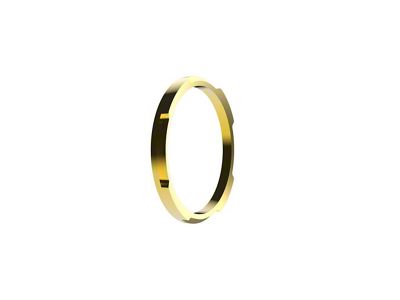 KC HiLiTES FLEX ERA 1 Single Bezel Ring; Gold