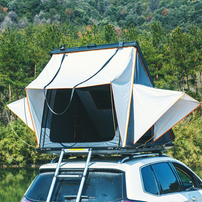 Silverado 3500 Triangle Aluminium Hard Shell Roof Top Tent with Scout ...