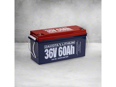 Deep Cycle Single Battery; 36v 60Ah (Universal; Some Adaptation May Be Required)
