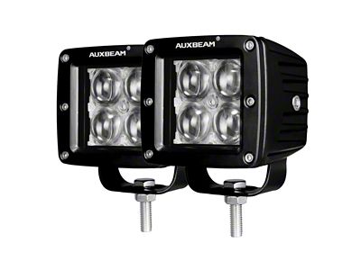 3-Inch Hyperspot Square LED Pod Lights; Spot Beam (Universal; Some Adaptation May Be Required)