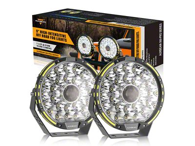 9-Inch 360-Pro Series LED Lights; Driving Beam (Universal; Some Adaptation May Be Required)