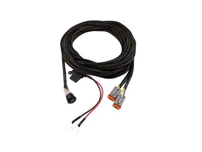 Diode Dynamics Dual Output 4-Pin Wiring Harness; Light Duty