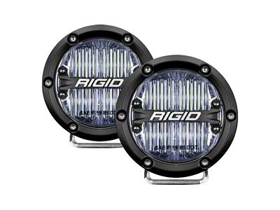 Rigid Industries 360-Series PRO SAE Fog Lights; White (Universal; Some Adaptation May Be Required)