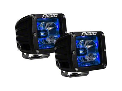 Rigid Industries Radiance LED Pod Lights with Blue Backlight (Universal; Some Adaptation May Be Required)