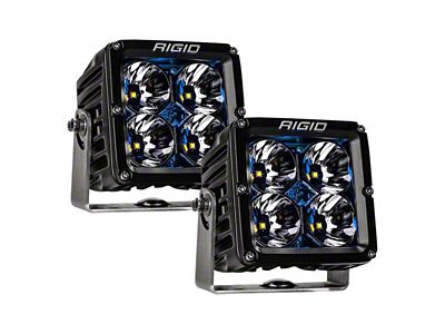Rigid Industries Radiance Pod XL LED Lights with Blue Backlight (Universal; Some Adaptation May Be Required)