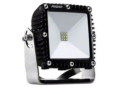 Rigid Industries 4x4 Q-Series 115-Degree DC Power LED Scene Light; Black (Universal; Some Adaptation May Be Required)