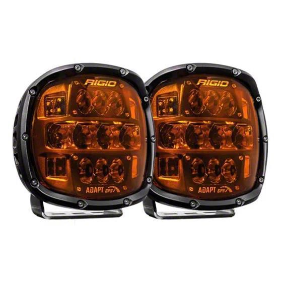 Rigid Industries Silverado 1500 Adapt XP LED Lights with Amber PRO Lens ...